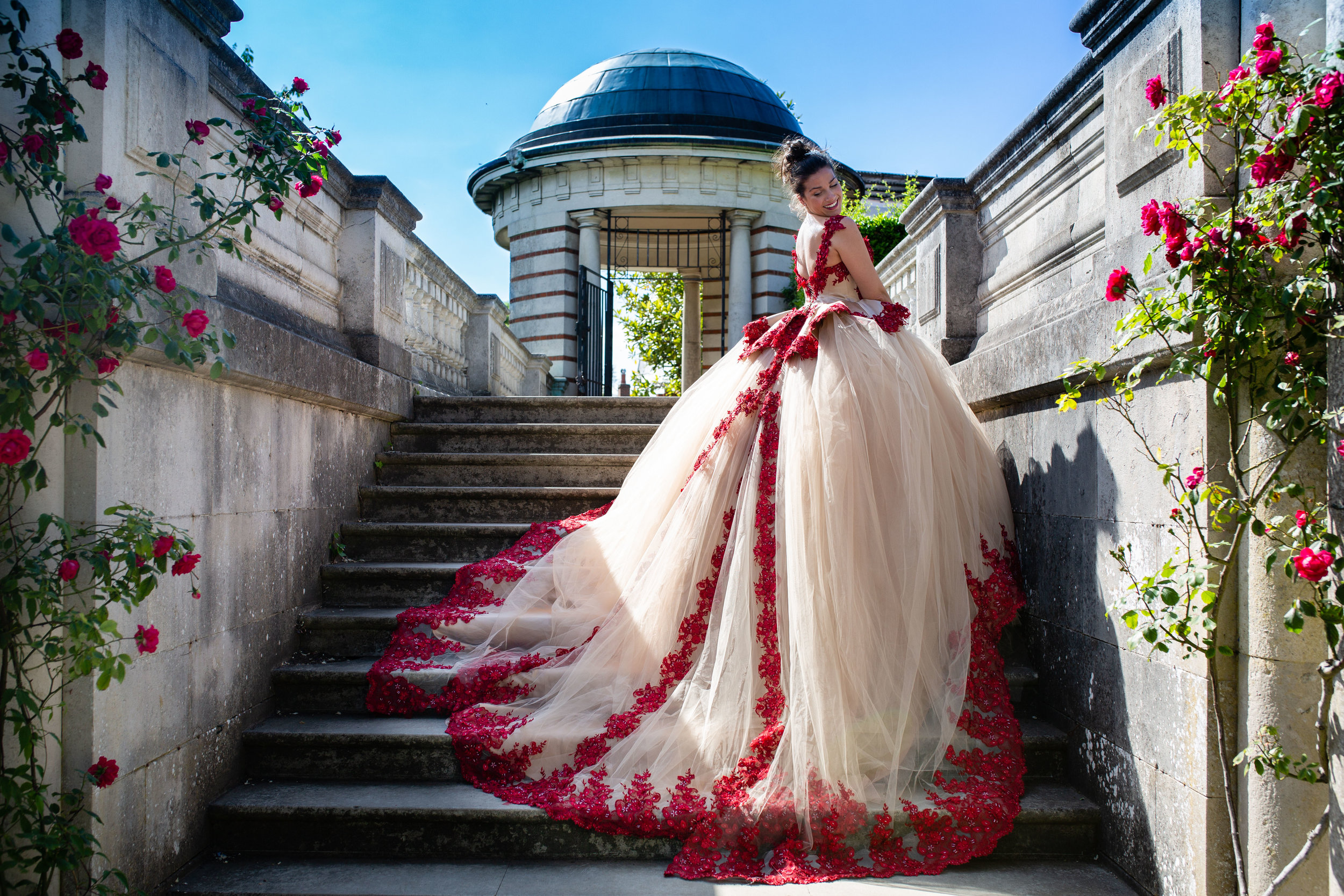 DRESS ME Couture, Evening Dress, Pergola Hill Garden